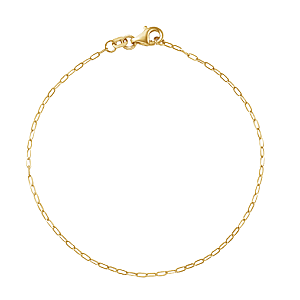 YOUnique Bracelet Paper Clip Link Dainty Gold