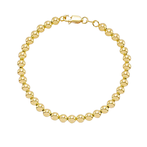 YOUnique Bracelet Ball Bead Gold