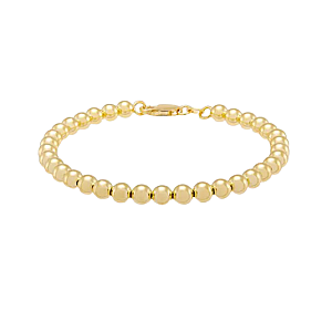 YOUnique Bracelet Ball Bead Gold