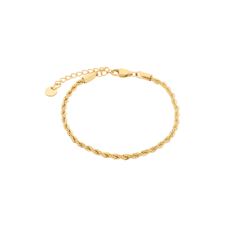 YOUnique Bracelet Rope Chain Gold