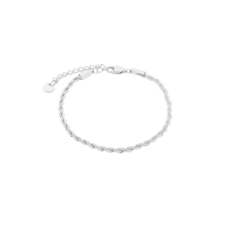 YOUnique Bracelet Rope Chain SIlver