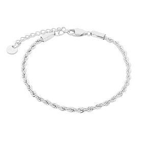 YOUnique Bracelet Rope Chain SIlver