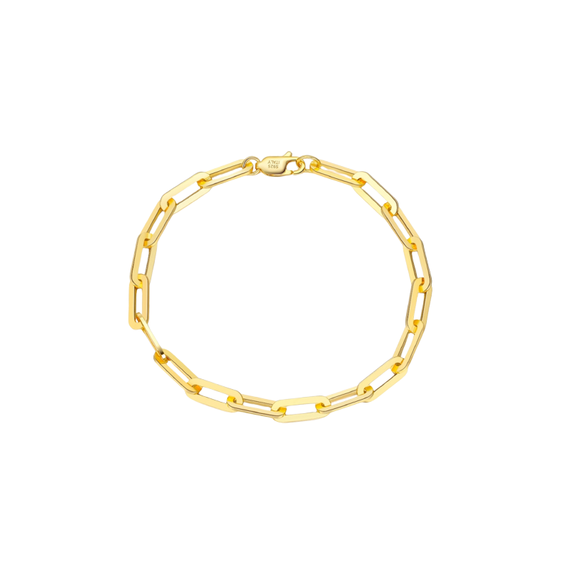 YOUnique Bracelet Large Clip Link Gold