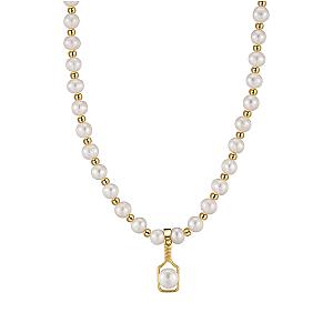 Pickleball* Pearly Paddle Necklace