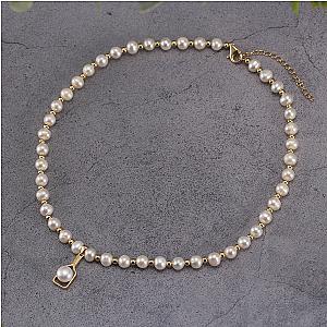 Pickleball* Pearly Paddle Necklace