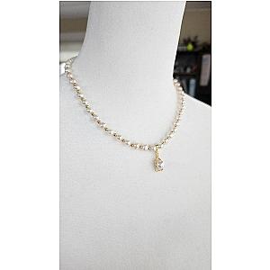 Pickleball* Pearly Paddle Necklace