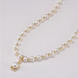 Pickleball* Pearly Paddle Necklace