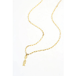 Pickleball* Dinks on Me Gold Necklace