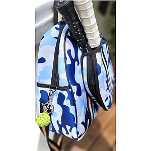 Pickleball Crystal Ball Keychain