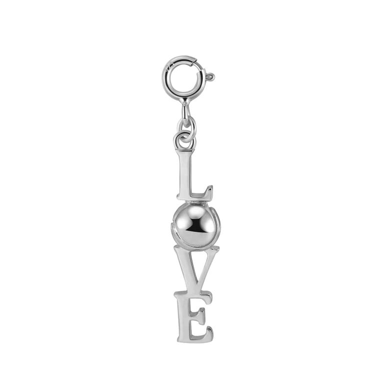 LoveMatch* LOVE Tennis Charm Silver