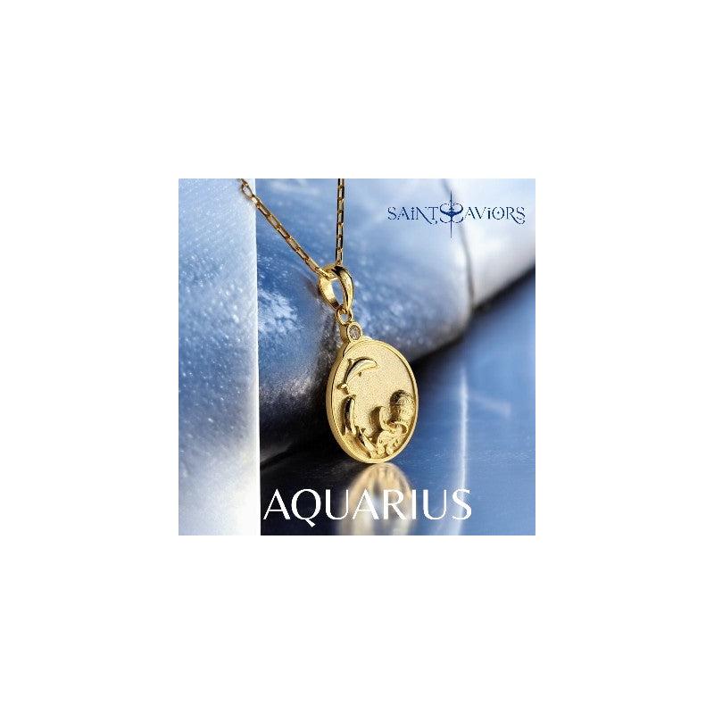 Zodiac Aquarius Necklace