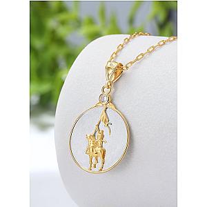 Saints and Saviors* Joan of Arc Faith Pendant Necklace