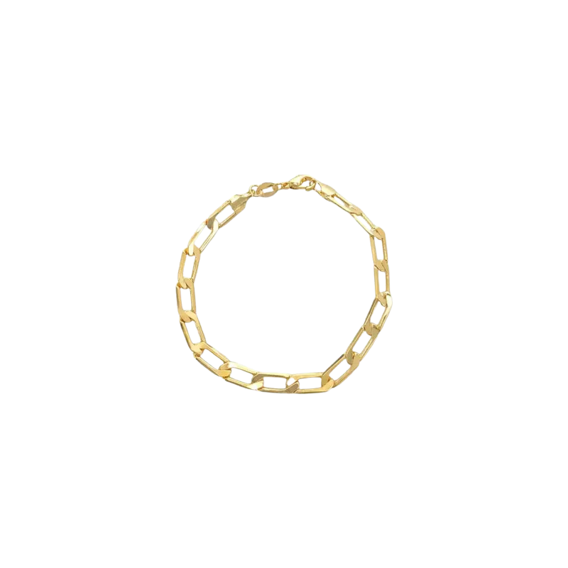 YOUnique Bracelet Open Clip Link Gold-filled