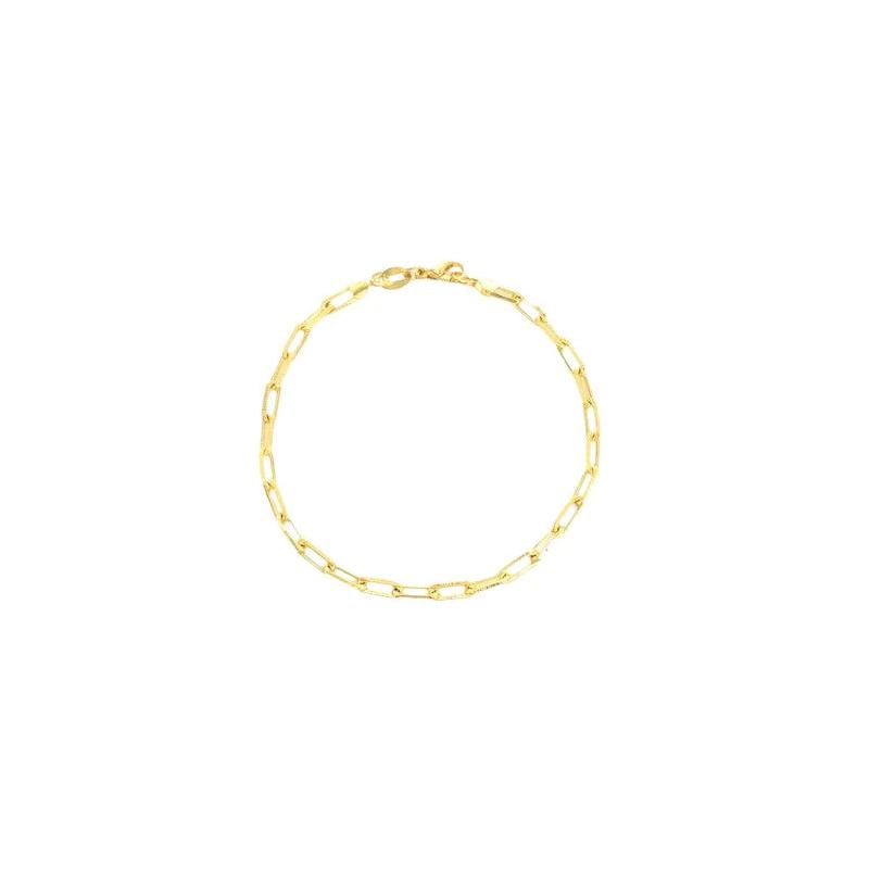 YOUnique Bracelet Open Clip Link Modern Gold-filled