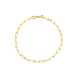 YOUnique Bracelet Open Clip Link Modern Gold-filled