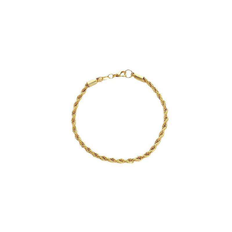 YOUnique Bracelet Rope Chain Gold-Filled