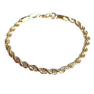 YOUnique Bracelet Rope Chain Gold-Filled