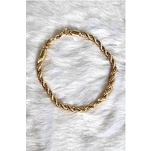 YOUnique Bracelet Rope Chain Gold-Filled
