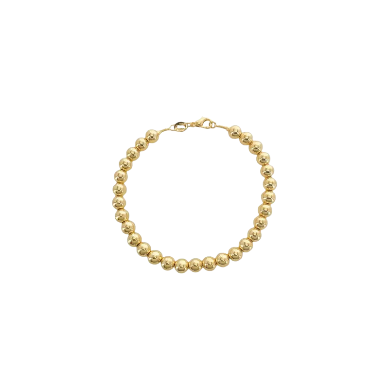 YOUnique Bracelet Sphere Gold-Filled Ball Bead