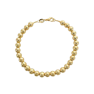 YOUnique Bracelet Sphere Gold-Filled Ball Bead