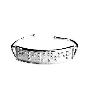 Touchstone* Galivanter Silver Cuff Bracelet
