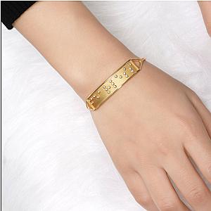 Touchstone* Beloved Cuff Gold