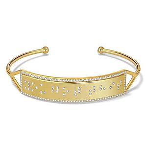 Touchstone* You Got This Bling Bracelet Gold
