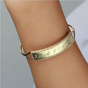 Touchstone* You Got This Bling Bracelet Gold