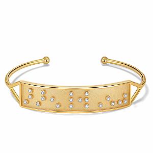 Touchstone* Fearless Cuff Gold