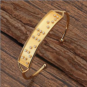 Touchstone* Fearless Cuff Gold
