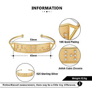 Touchstone* Fearless Cuff Gold