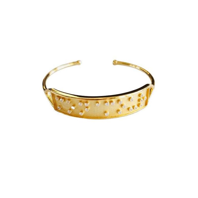 Touchstone* Mon Amour Cuff Gold