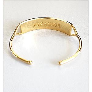 Touchstone* Mon Amour Cuff Gold