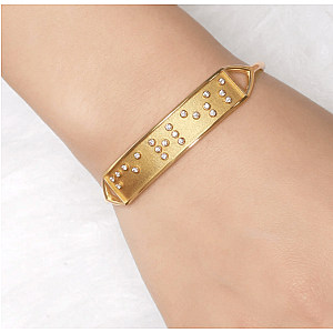 Touchstone* Mon Amour Cuff Gold