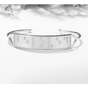 Touchstone* Beloved Cuff Silver