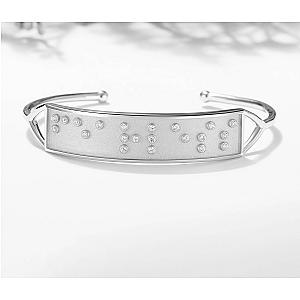 Touchstone* Fearless Cuff Silver