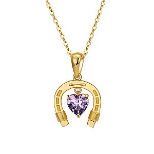 Saints and Saviors* Lucky and Loved Birthstone Necklaces - 12 options