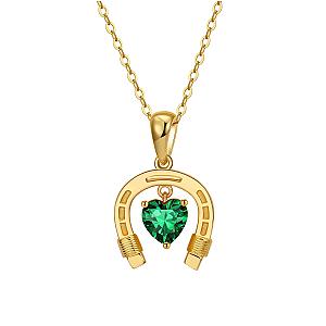 Saints and Saviors* Lucky and Loved Birthstone Necklaces - 12 options