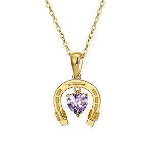 Saints and Saviors* Lucky and Loved Birthstone Necklaces - 12 options