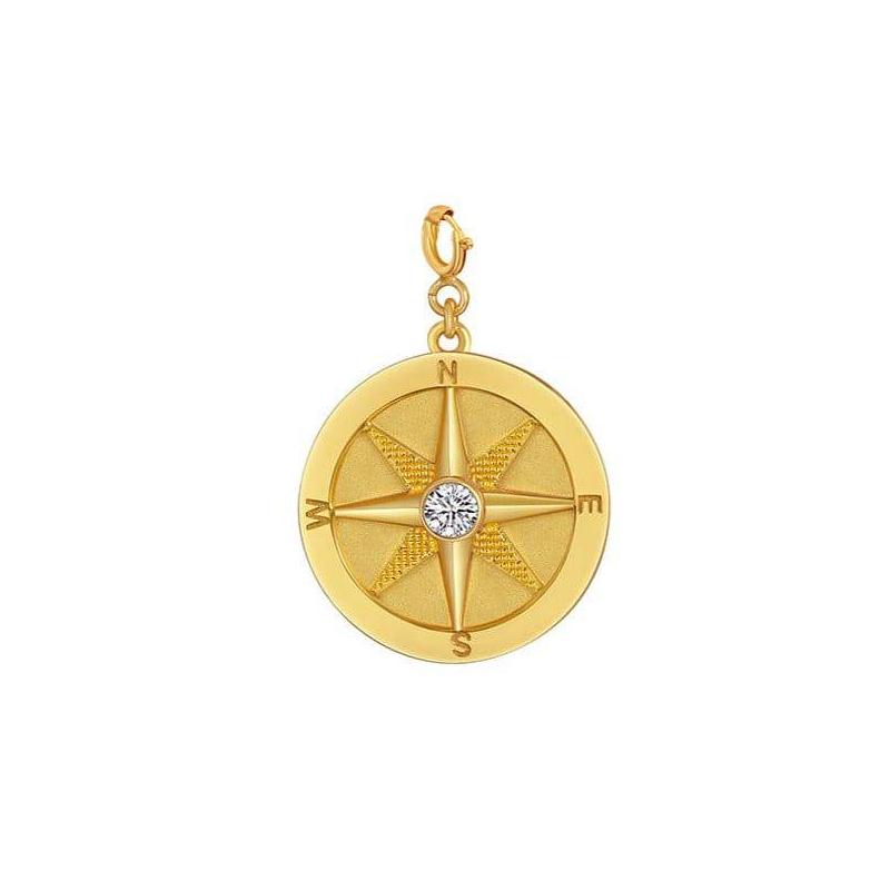 Saints and Saviors Compass Pendant We Wander