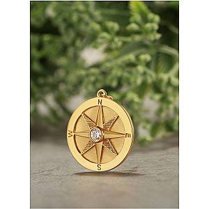 Saints and Saviors Compass Pendant We Wander