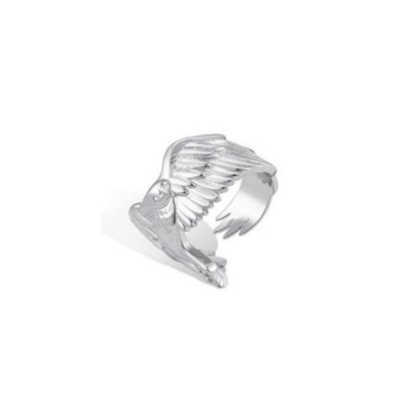 Everwild* Eagle Rapture Silver Ring