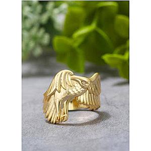 Everwild* Eagle Rapture Ring Gold
