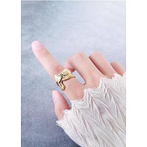 Everwild* Eagle Rapture Ring Gold