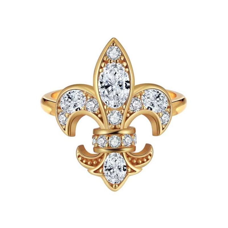 Saints and Saviors Fleur Deni Gold Ring