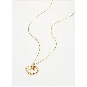 Saints and Saviors* Wild at Heart Horseshoe Necklace in Gold
