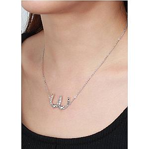 Saints and Saviors* Double Your Luck Horseshoes Necklace