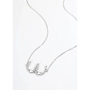 Saints and Saviors* Double Your Luck Horseshoes Necklace