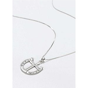 Saints and Saviors Rider's Prayer Necklace in Sterling Silver