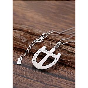 Saints and Saviors Rider's Prayer Necklace in Sterling Silver